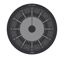 Park Solar FS38 p-skive med solcelleteknologi